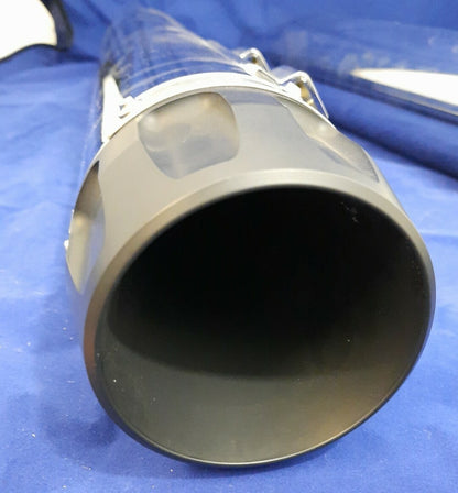 NEW Kuryakyn Crusher Chrome Maverick Mufflers 4" Slip On 1.75", 2.625"/ 4409971