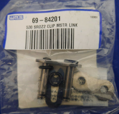 NEW EK Chains 530 SROZ2 Natural Clip Chain Master Connecting Link / 69-84201