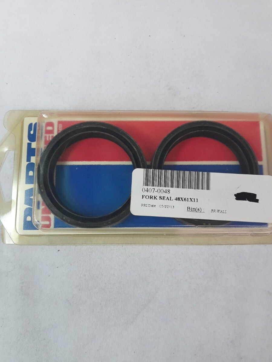 NEW PARTS UNLIMITED Fork Seal 48x61x11 Ref# 0407-0048