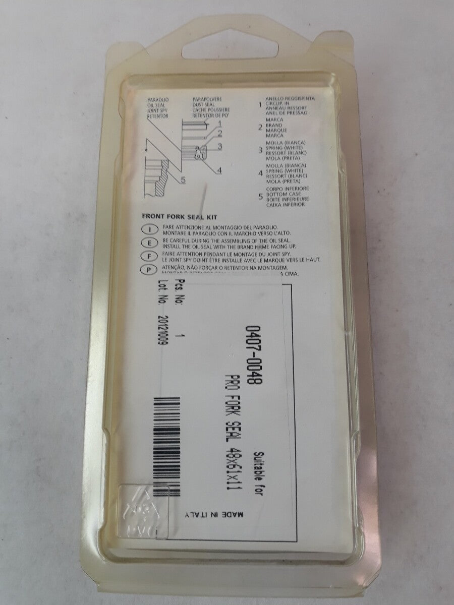 NEW PARTS UNLIMITED Fork Seal 48x61x11 Ref# 0407-0048