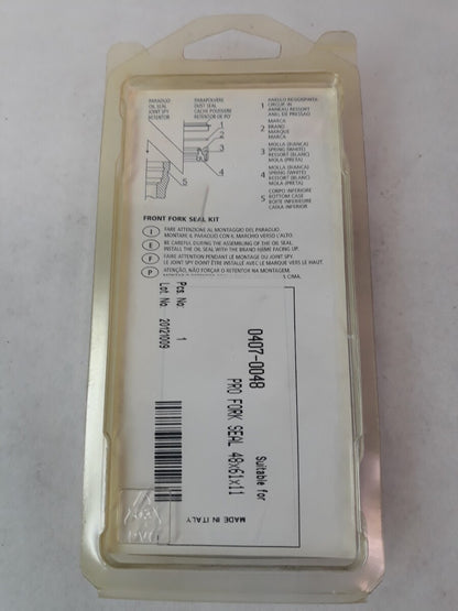 NEW PARTS UNLIMITED Fork Seal 48x61x11 Ref# 0407-0048