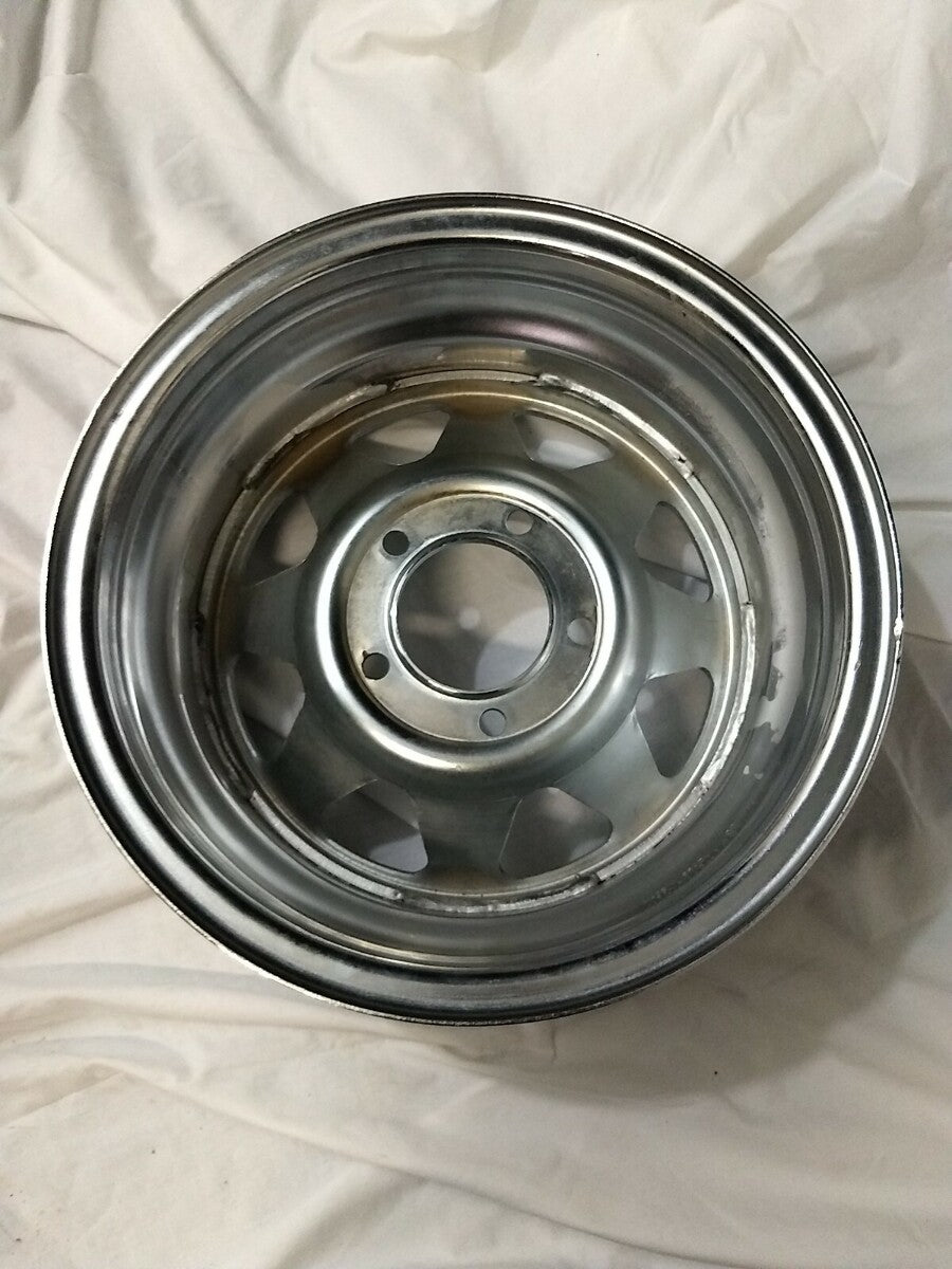 ONE CHROME BORLEM NE RIM WHEEL 14X6JJ 1502-87 40-4661 1412