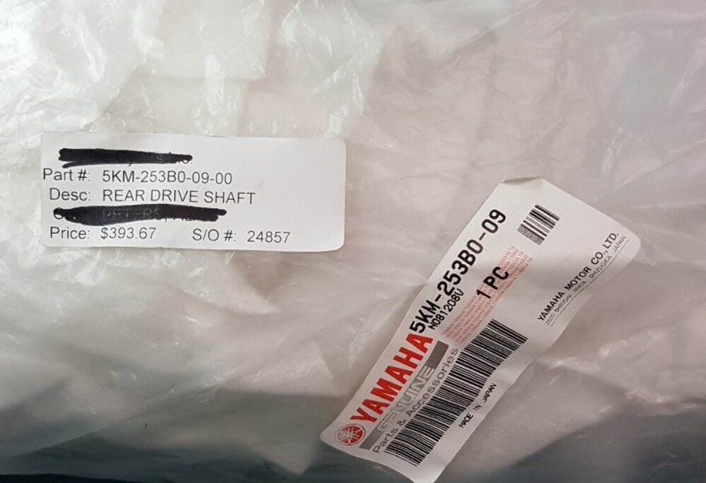 NEW GENUINE YAMAHA 5KM-253B0-09 BALL JOINT SET 2002 Grizzly YFM660