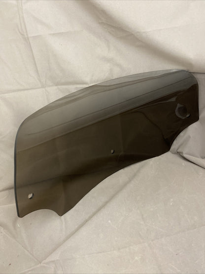 Memphis Shades MS Batwing Spoiler Windshield 6.5" Smoke 2350-0135 8541