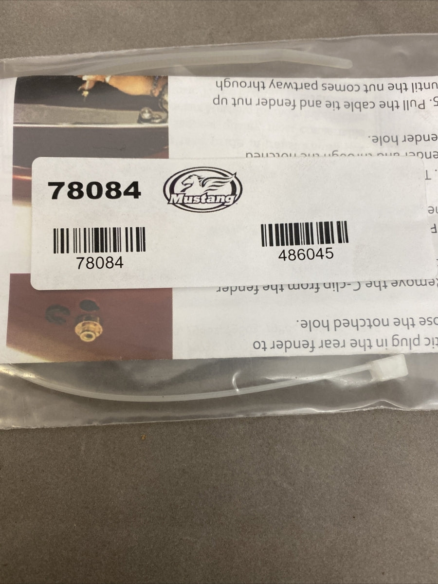 Mustang 78084 Solo Seat Nut Kit Fits Harley Davidson