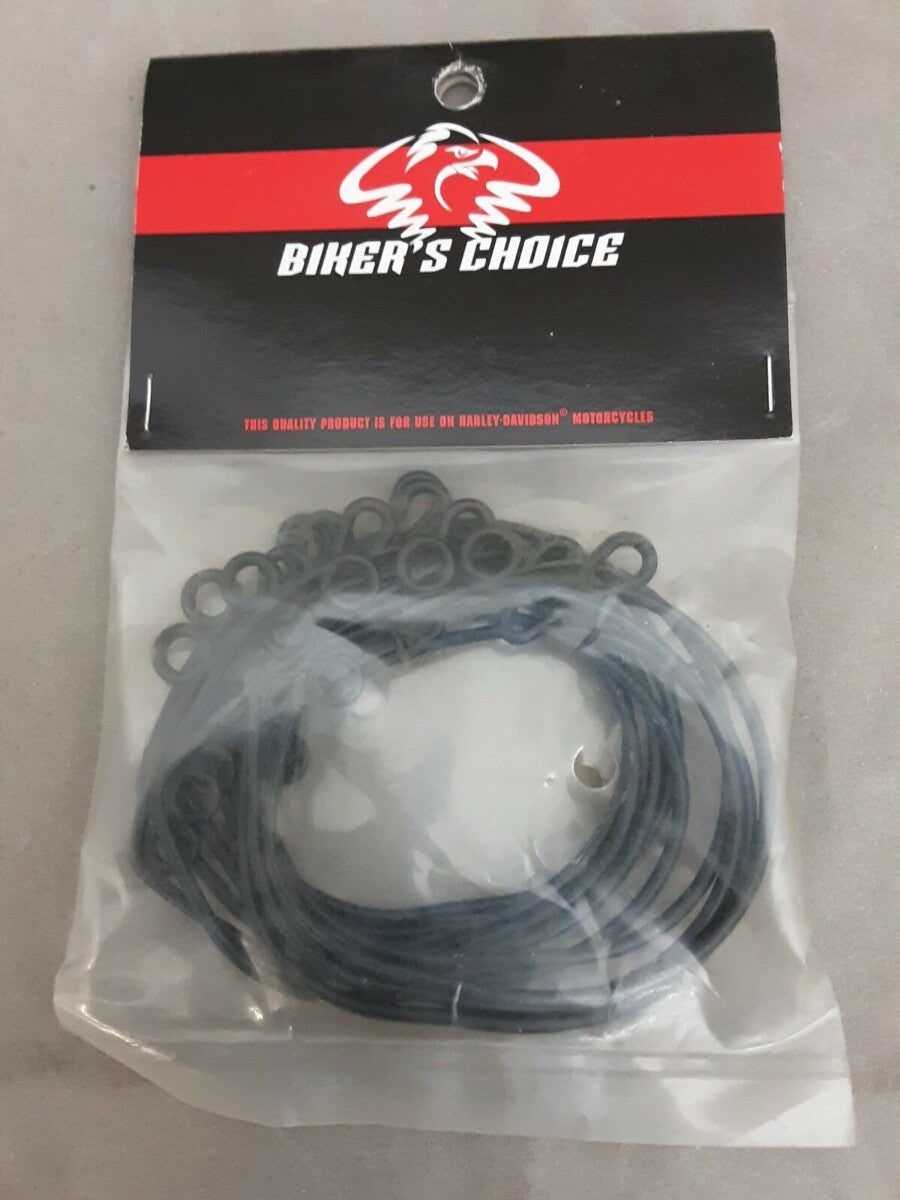 QTY 10 BIKERS CHOICE 493354, FLOAT BOWL O-RINGS