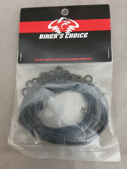 QTY 10 BIKERS CHOICE 493354, FLOAT BOWL O-RINGS