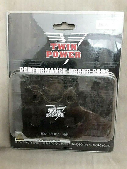 New Twin Power 59-2361 Performance Brake Pads