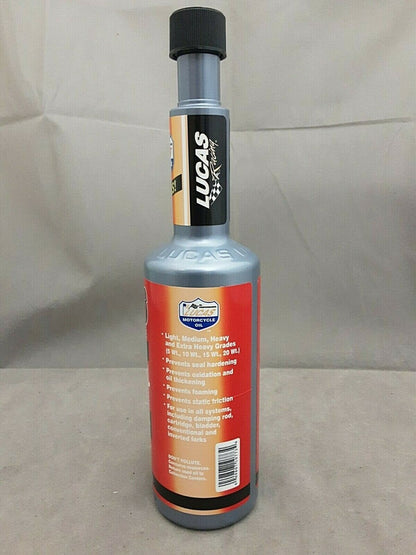 LUCAS SYNTHETIC FORK OIL HEAVY 15WT 16OZ