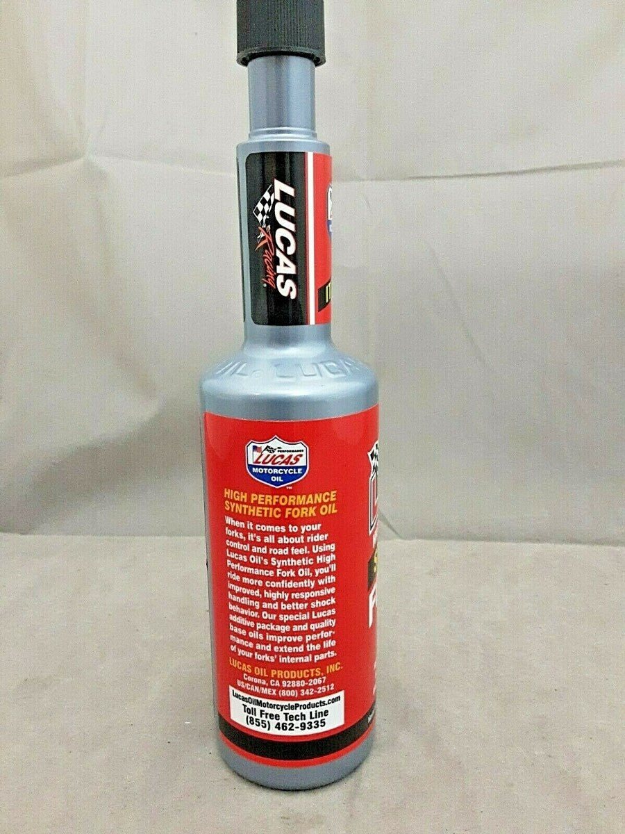 LUCAS SYNTHETIC FORK OIL HEAVY 15WT 16OZ
