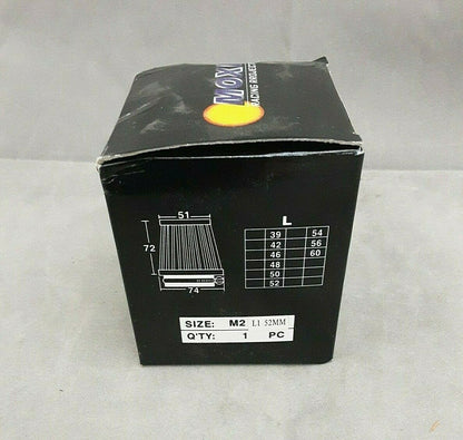 Moxi Carburetor Air Filter L1 52mm Motorcycle New in Box