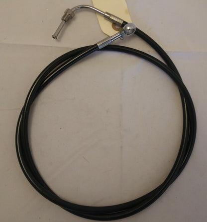 NEW LA Choppers FLTR ABS Brake Line 12"-14" Ape Black / Stainless / LA-8050B13B