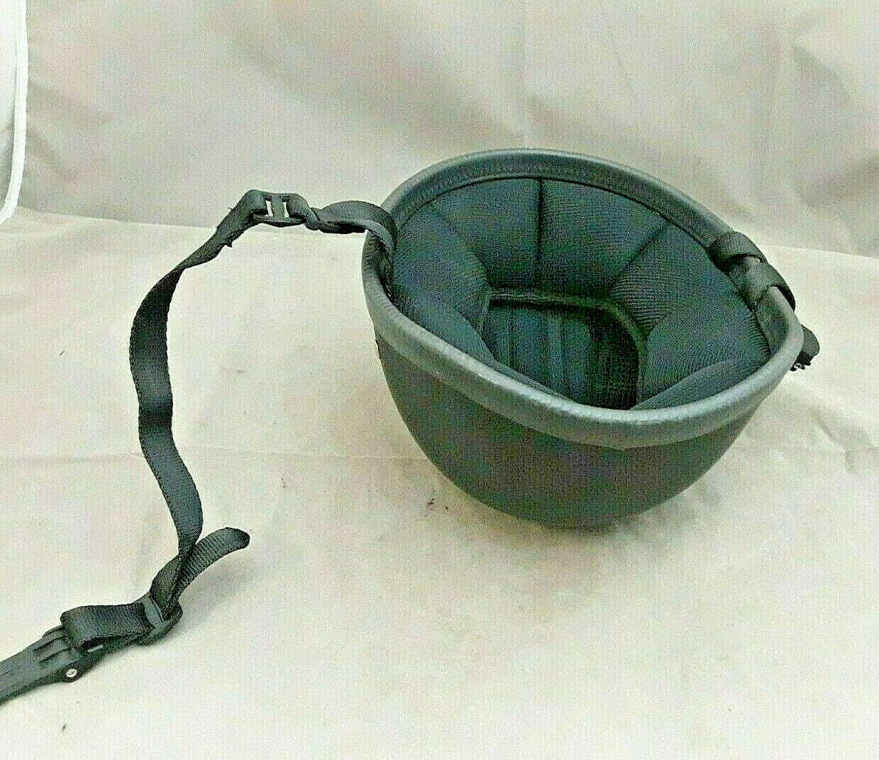NON DOT DAYTONA HELMET MATTE BLACK Y STRAP RETENTION HELMET - SMALL