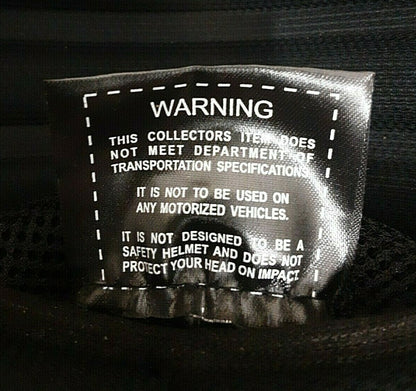 NON DOT DAYTONA HELMET MATTE BLACK Y STRAP RETENTION HELMET - SMALL
