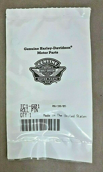NOS Harley Davidson Roll Pin TC1-601  Qty 2