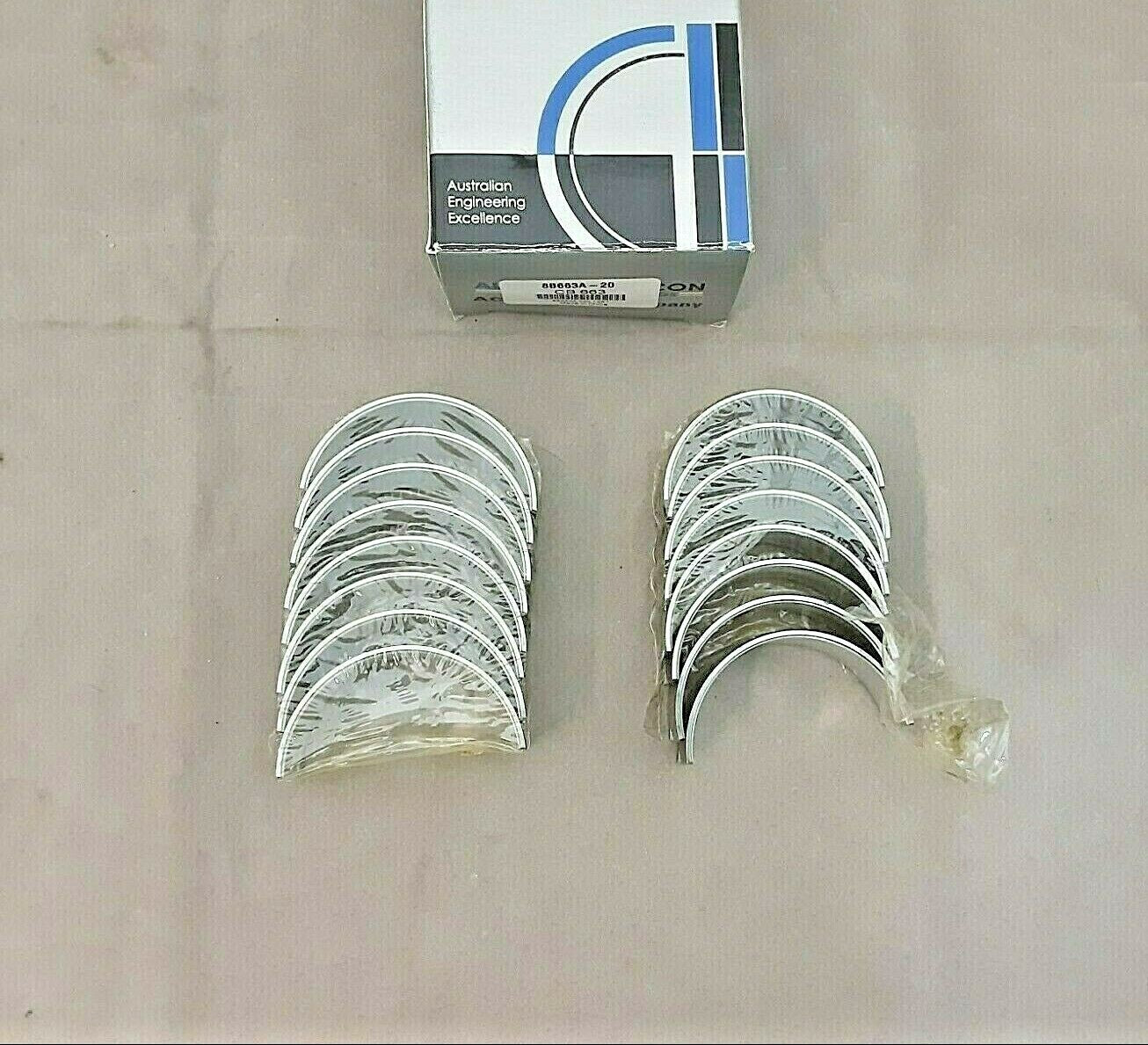 NEW ACL 8B663A-20 Connecting Rod Bearing A-Series 0.020 in Under sz Kit Aluglide