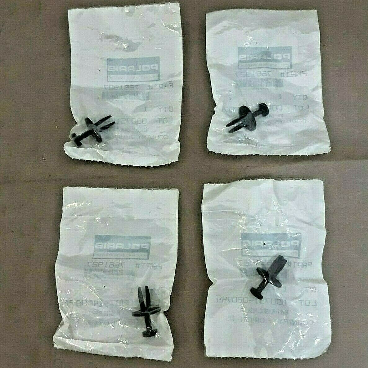 Polaris Plastic Rivet Push 1/4 in Genuine OEM Part 7661927 Qty 4