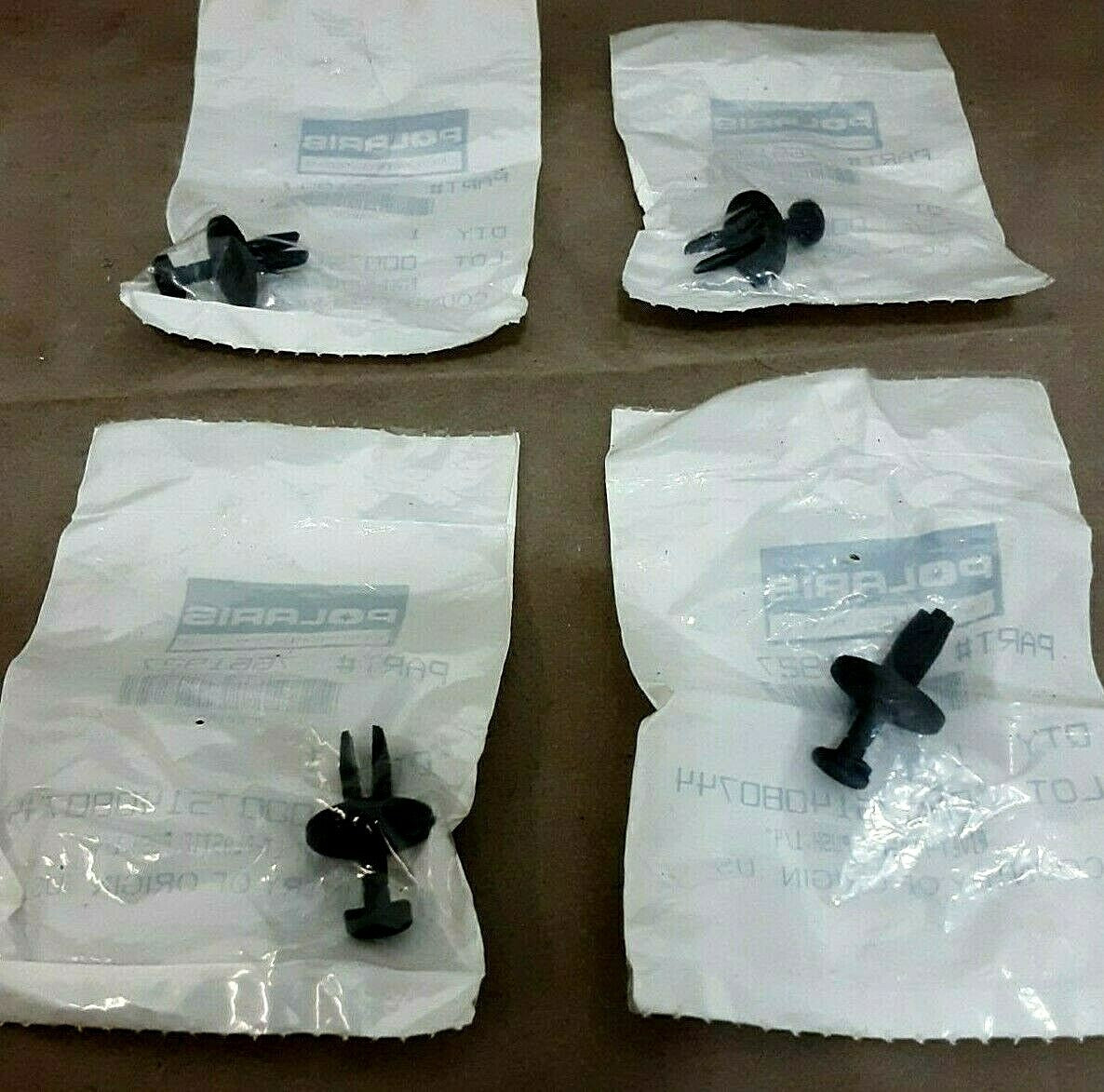 Polaris Plastic Rivet Push 1/4 in Genuine OEM Part 7661927 Qty 4