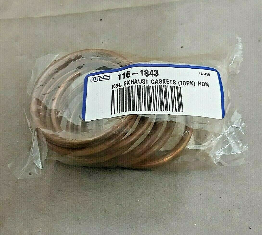 K&L Honda Exhaust Pipe Gasket 116-1843 (8 pack)