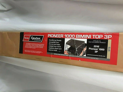 Honda OEM Part 0SR85-HL4-322B 2016 Pioneer 1000 3P Bimini Top SxS