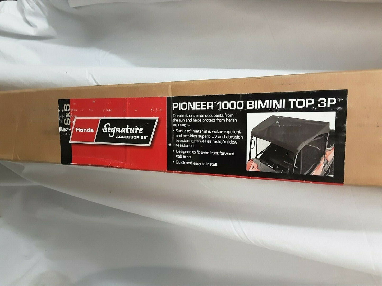 Honda OEM Part 0SR85-HL4-322B 2016 Pioneer 1000 3P Bimini Top SxS