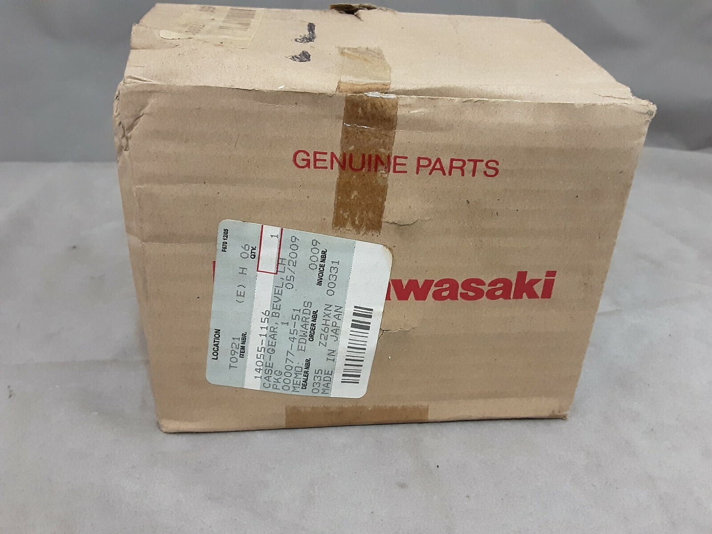 Kawasaki OEM 14055-1156 Gear Case Bevel LH