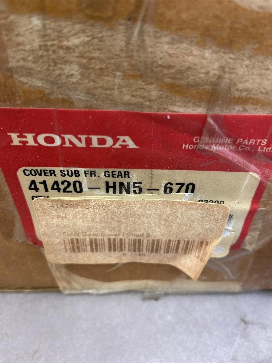 NEW GENUINE HONDA COVER, SUB FR, GEAR 41420-HN5-670