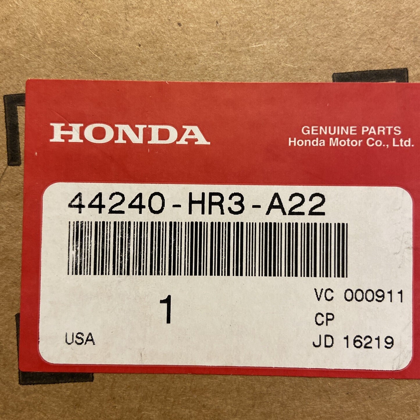 NEW GENUINE HONDA 42240-HR3-A22 2014-2018 TRX Boot Set