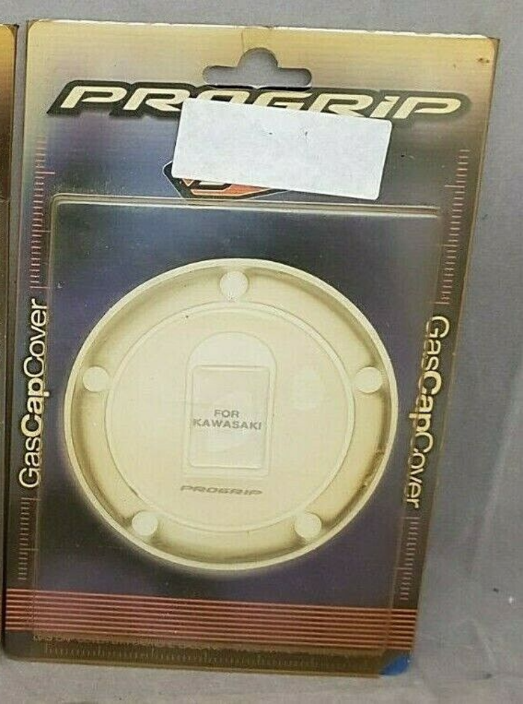Progrip Transparent Gas Cap Cover Protector Fits Kawasaki Models PG-5030 (Qty 2)
