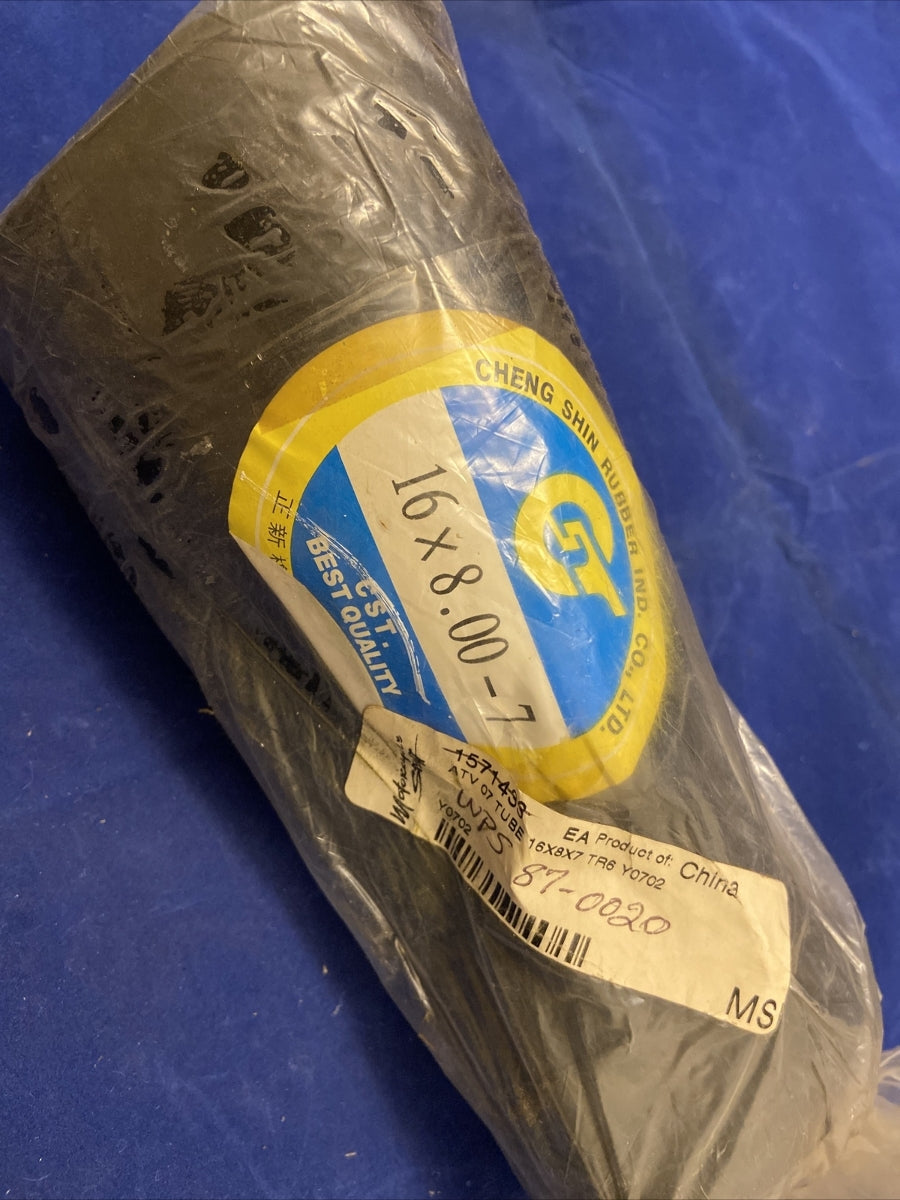 New Cheng Shin 87-00020 ATV Tire Inner Tube 16x8x7 TR6 Y0702 WPS