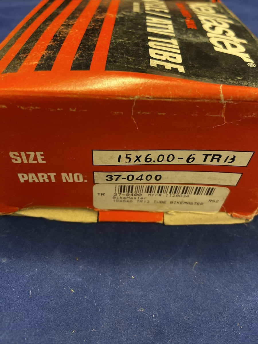 NEW BikeMaster Motorcycle/ATV Tire Inner Tube 15x6.00-6 TR13 37-0400