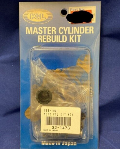 K&L Master Cylinder Rebuild Kit 32-1476 Honda Front TRX300 4X4 TRX450 TRX500