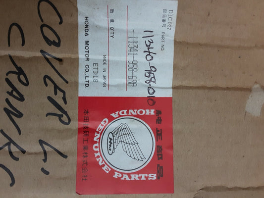 NEW GENUINE HONDA 11341-958-680 COVER, L. CRANKCASE ATC200