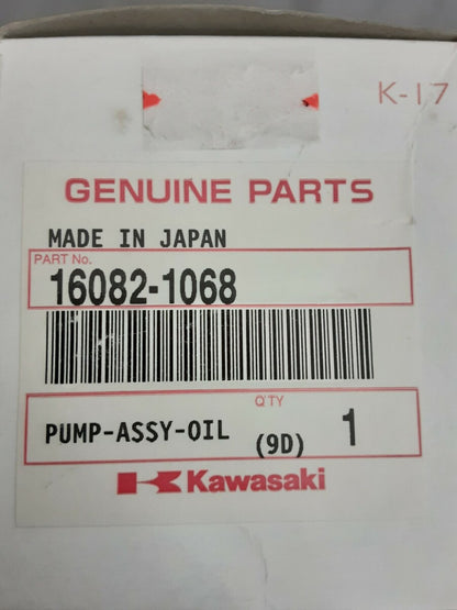NEW GENUINE KAWASAKI 16082-1068 PUMP ASSEMBLY, OIL Bayou KLF300