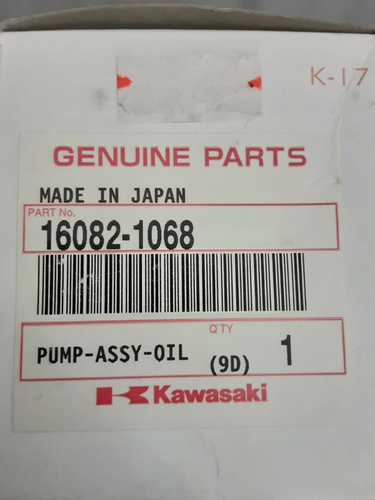 NEW GENUINE KAWASAKI 16082-1068 PUMP ASSEMBLY, OIL Bayou KLF300
