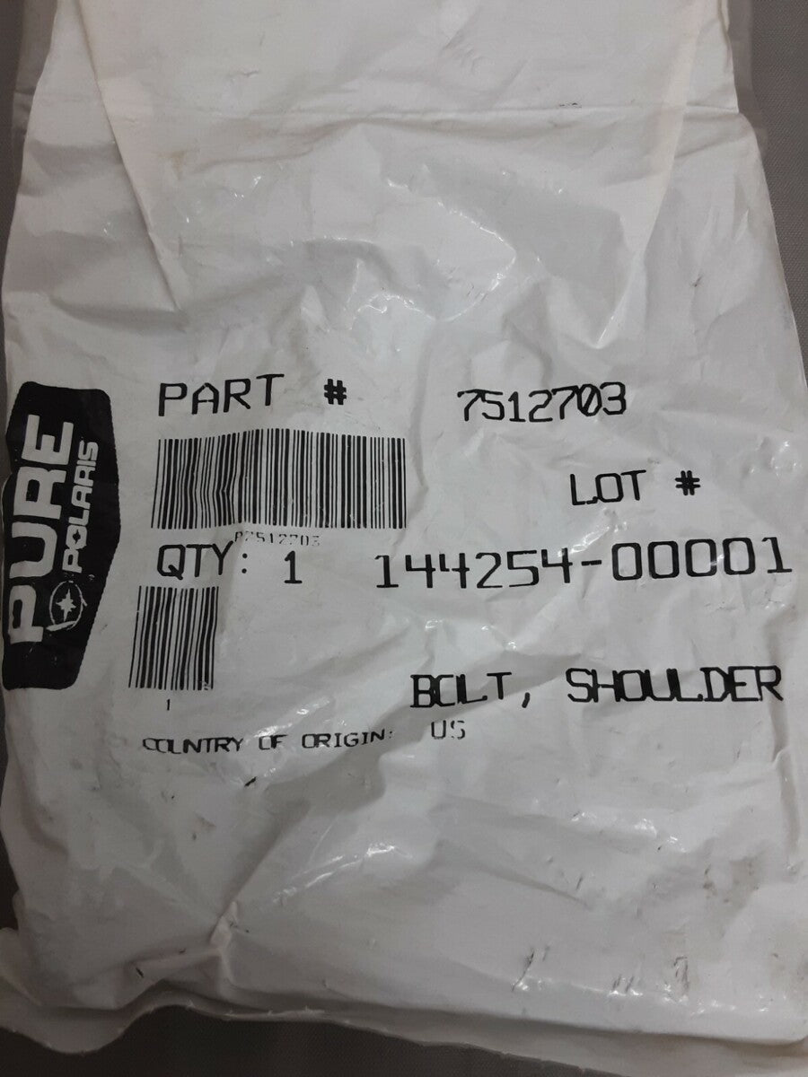 NEW GENUINE POLARIS 7512703 BOLT, SHOULDER Big Boss W908627 250 350L Sportsman