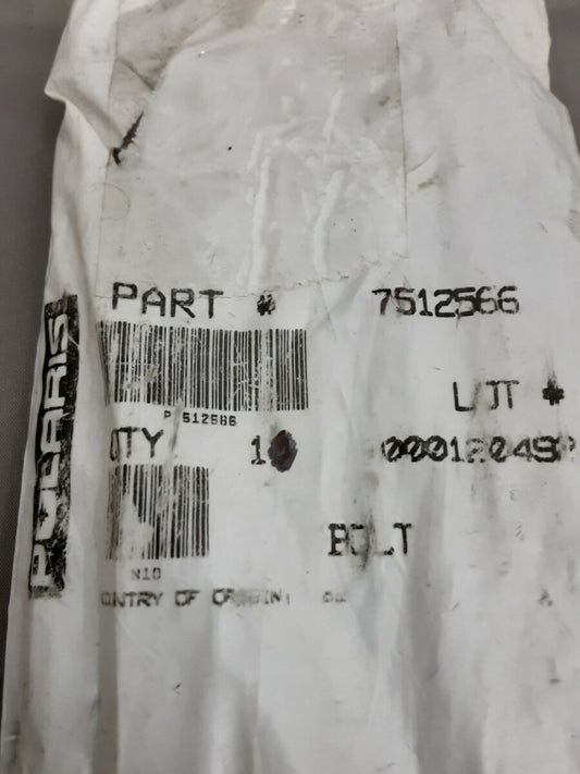 NEW GENUINE POLARIS 7512566 BOLT Scrambler W857027 Trail Boss W857527