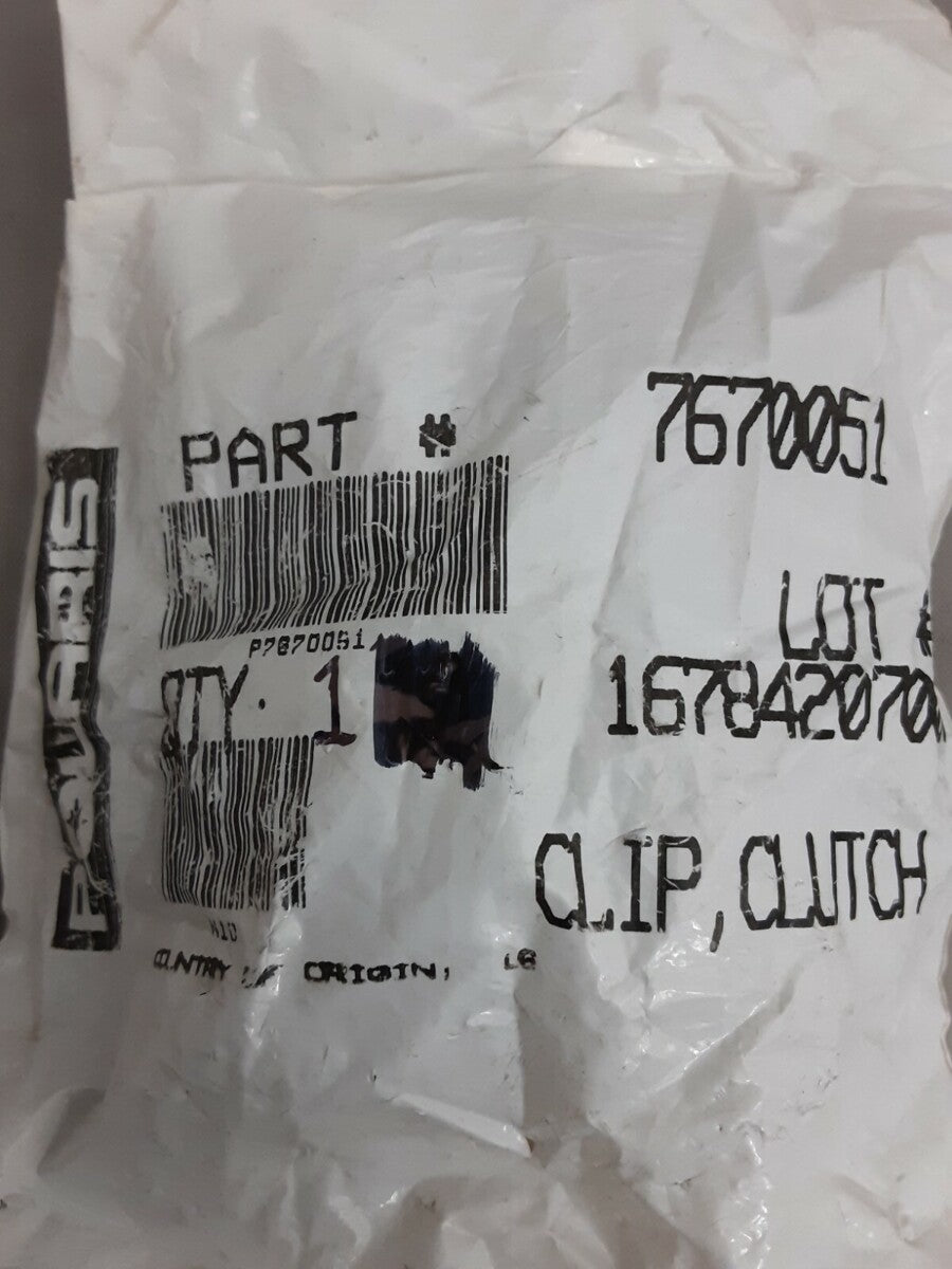 NEW GENUINE POLARIS 7670051 CLIP, CLUTCH COVER Scrambler W867027