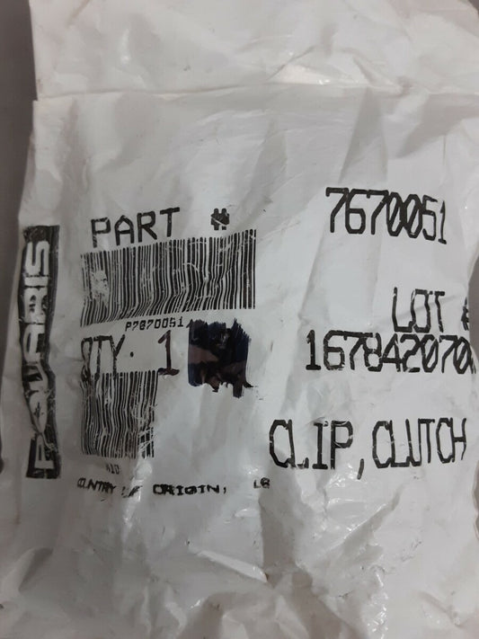 NEW GENUINE POLARIS 7670051 CLIP, CLUTCH COVER Scrambler W867027