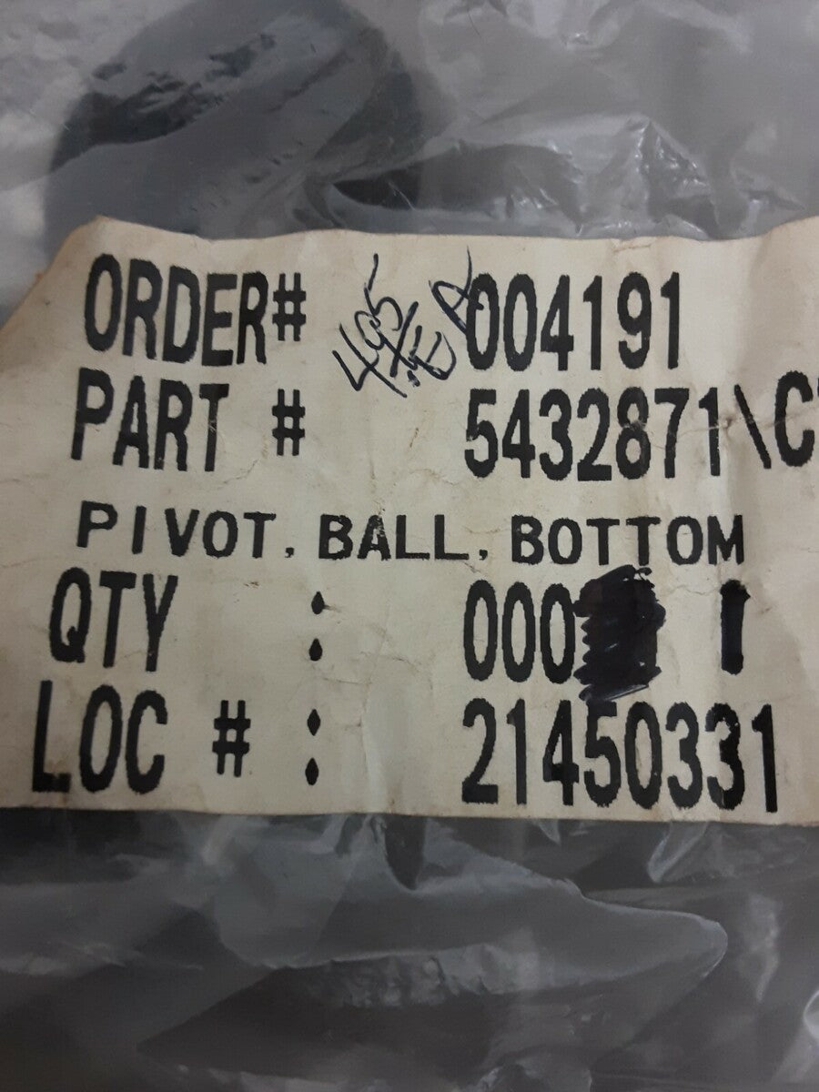 NEW GENUINE POLARIS 5432871 PIVOT, BALL, BOTTOM Scrambler W857027