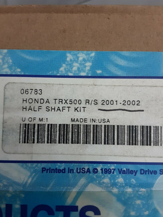 NEW VDS AX126R AXLE HALF-SHAFT-RIGHT KIT HONDA TRX500