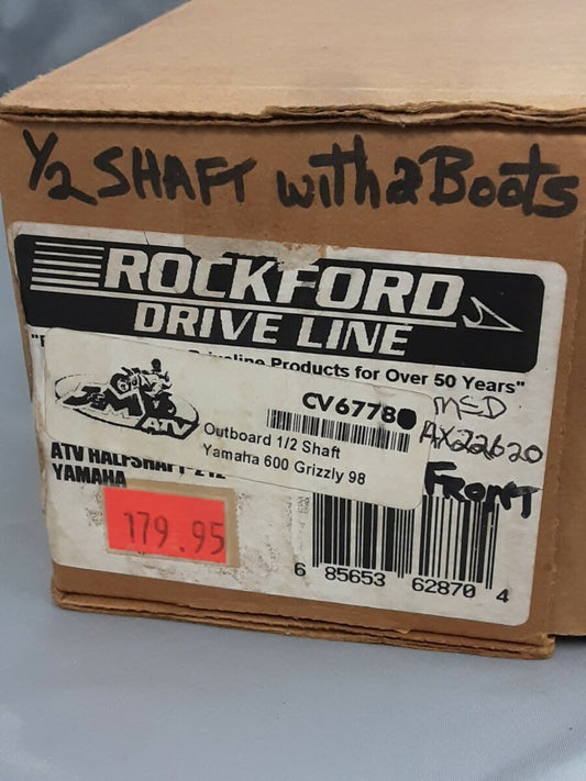 NEW ROCKFORD CV6778 KIT YAMAHA GRIZZLY 600 1/2 HALF SHAFT