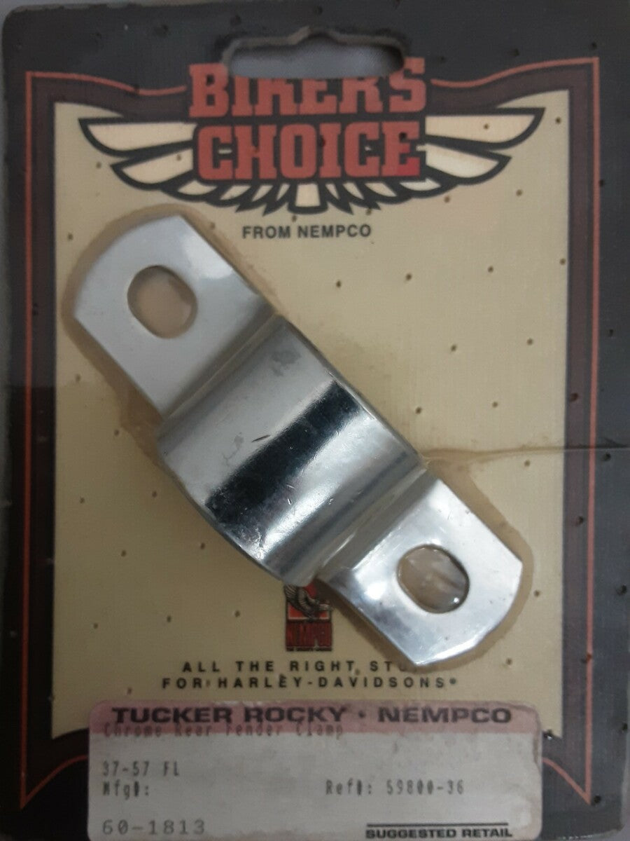 NEW NEMPCO 59800-36 HARLEY DAVIDSON REAR FENDER CLAMPS  KNUCKLE,PAN,FLATHEAD