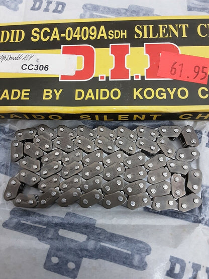 NOS D.I.D. SCA-0409A-102LE SILENT CAM CHAIN