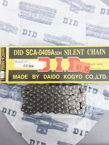 NOS D.I.D. SCA-0409A-102LE SILENT CAM CHAIN