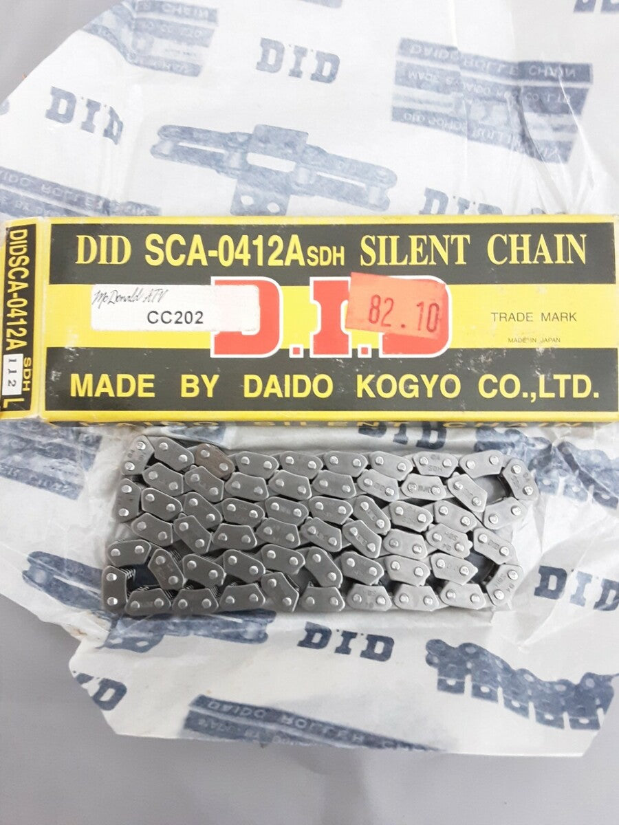 NOS D.I.D. SCA-0412A SV112LE  SILENT CAM CHAIN
