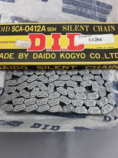 NEW D.I.D. SCA-0412A SDH 118L SILENT CAM CHAIN YAMAHA VIRAGO XV535 DID GENUINE