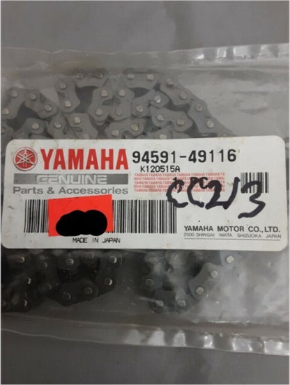 NEW GENUINE YAMAHA 94591-49116 CHAIN Kodiak 2WD YFM400