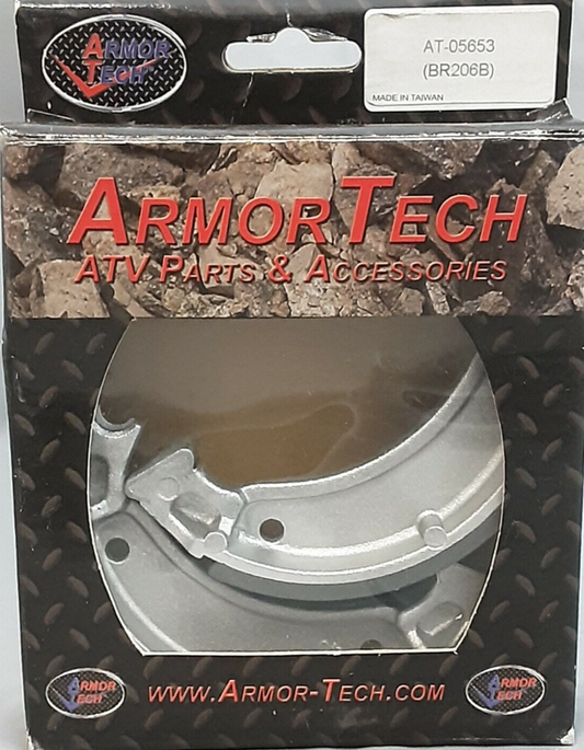 NEW ARMOR TECH BR206B BRAKE SHOE (AT-05653) YAMAHA MOST 2WD FT (60 RR)