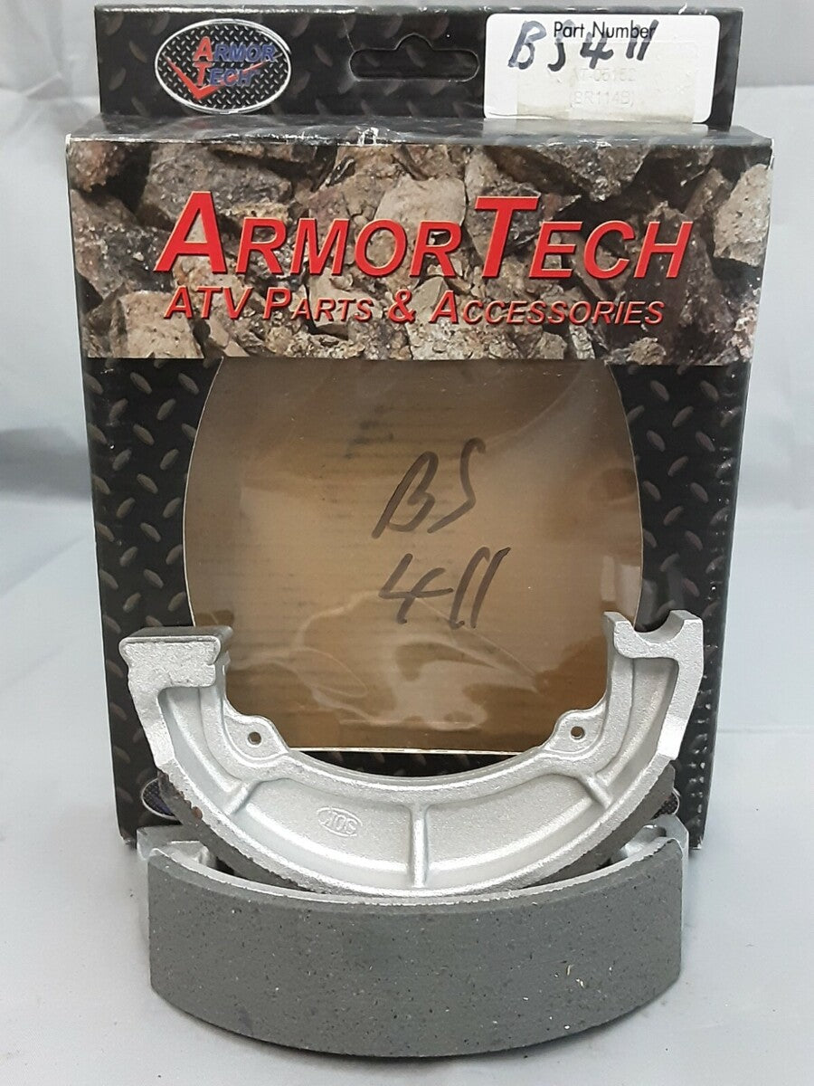 NEW ARMOR TECH AT-05152 BR114B KAWASAKI BRAKE SHOE BAYOU KLF185 KLF220 KLF250